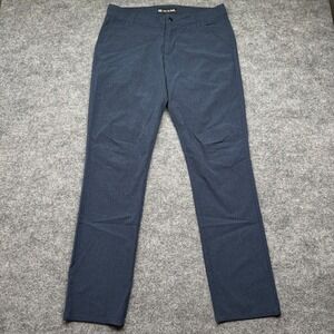 Travis Mathew Golf Pants Performance Stretch Navy Pockets Flat Front 32 x 31